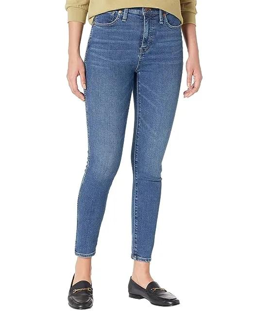 10'' High-Rise Skinny Jeans in Wendover Wash: TENCEL™ Denim Edition