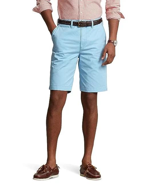 10" Relaxed Fit Twill Shorts