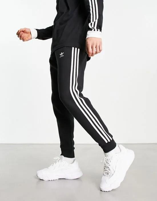 3-Stripes Tall sweatpants in black