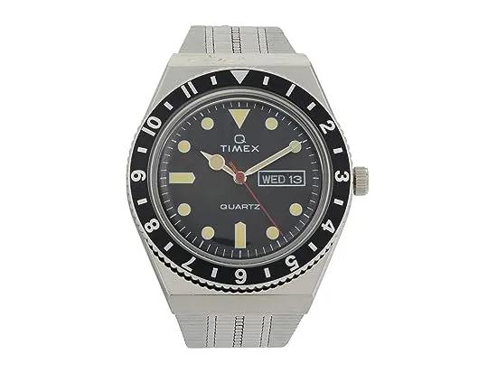 38 mm Q Timex Color Series Stainless Steel Case