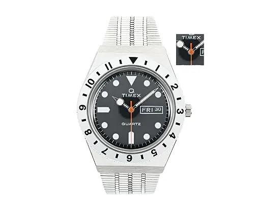 38 mm Q Timex Color Series Stainless Steel Case
