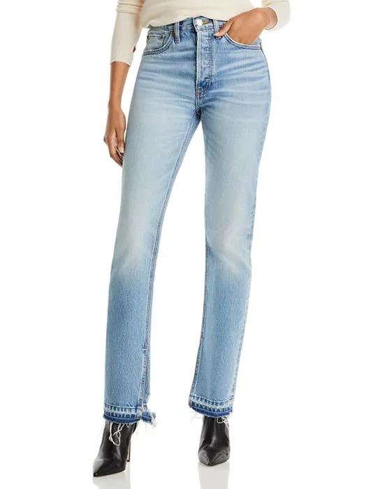 '70s High Rise Bootcut Jeans in Opal Indigo