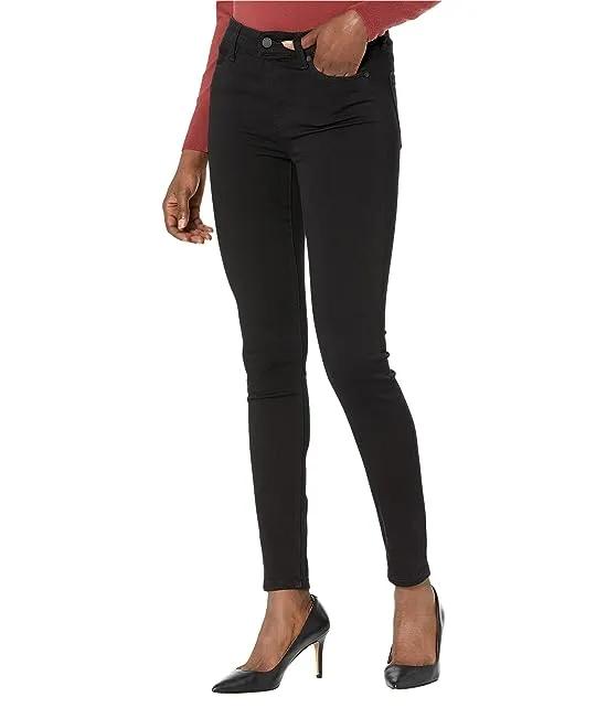 Liverpool Abby Skinny Jeans in Black Rinse
