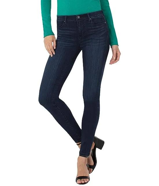 Abby Skinny Jeans in Silky Soft Stretch Denim in Freeman