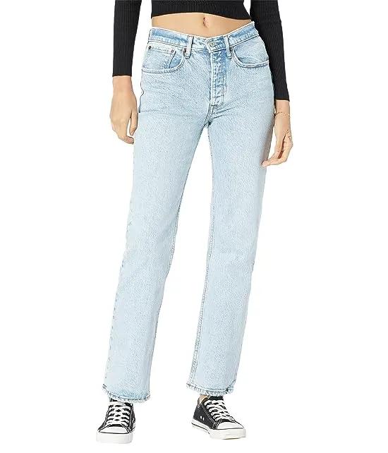 Abercrombie & Fitch Curve Love High-Rise Dad Jeans