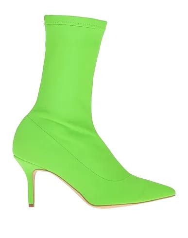 Acid green Ankle boot