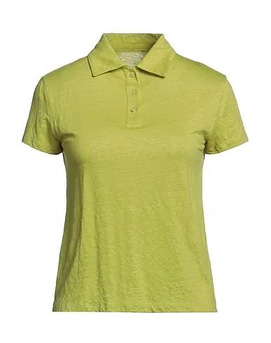 Acid green Jersey Polo shirt