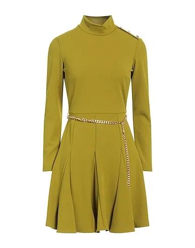 Acid green Jersey Short dress