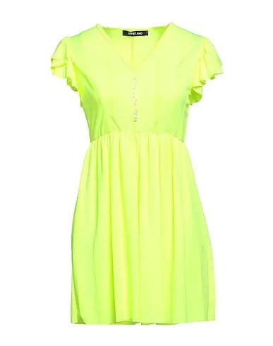 Acid green Jersey Short dress