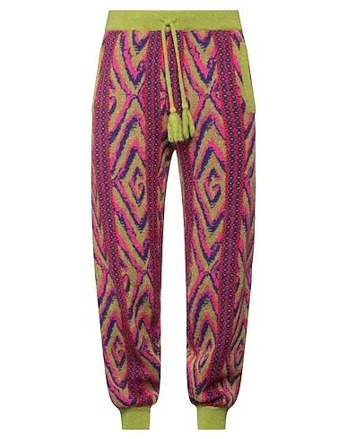 Acid green Knitted Casual pants