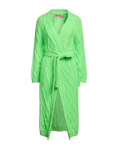 Acid green Knitted Coat