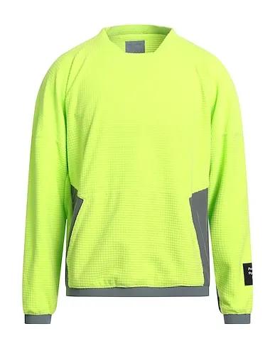 Acid green Pile Sweatshirt