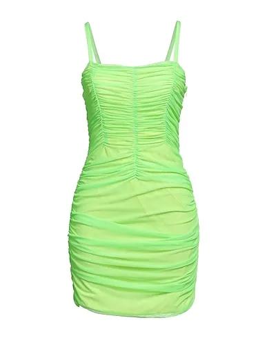 Acid green Short dress