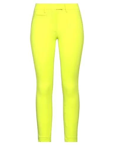 Acid green Synthetic fabric Casual pants