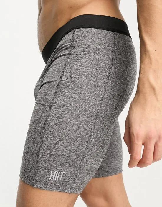 active training boxer shorts in heather gray