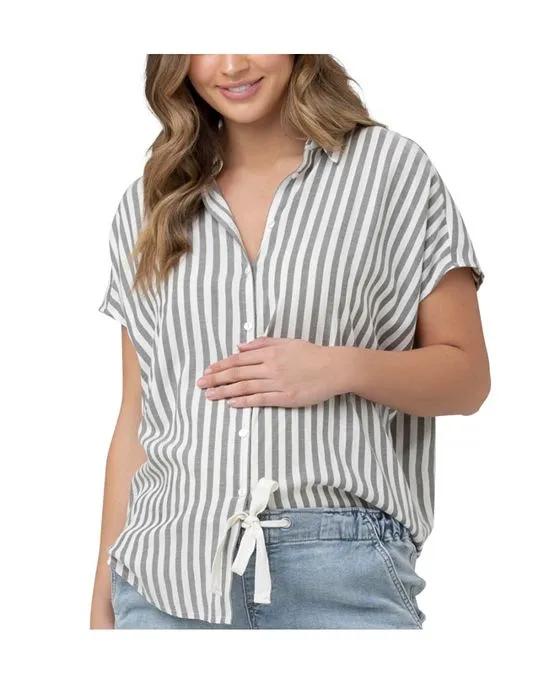 Ada Stripe Relaxed Shirt