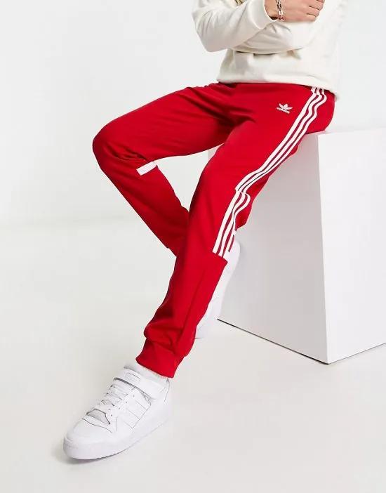 adicolor Cutline sweatpants in red