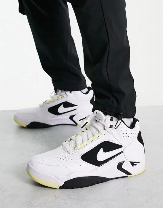 Air Flight Lite Mid sneakers in white
