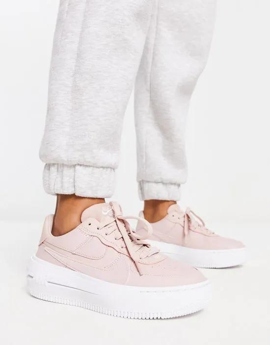 Air Force 1 platform sneakers in pink - PINK