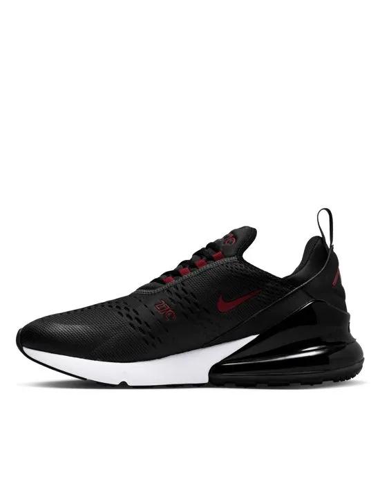 Air Max 270 sneakers in black and red