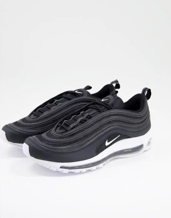 Air Max 97 trainers in black and white