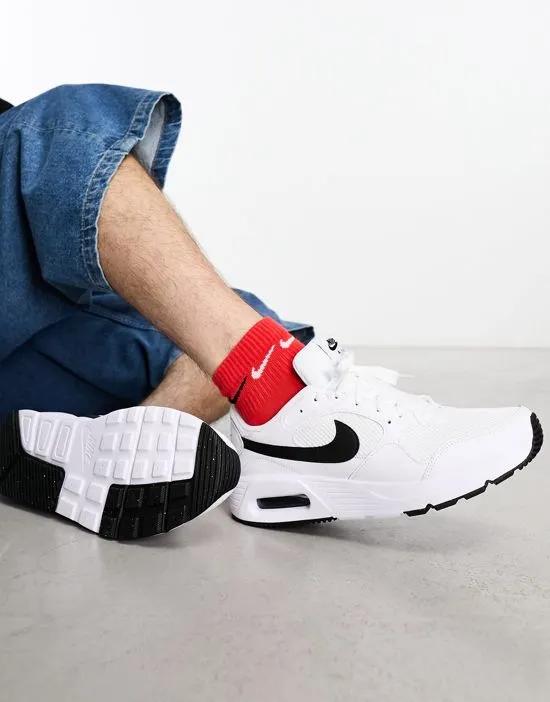 Air Max SC sneakers in white and black