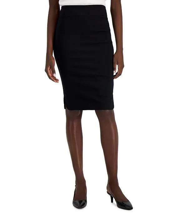 Alfani Women's Side-Slit Pencil Skirt, Created for Macy's