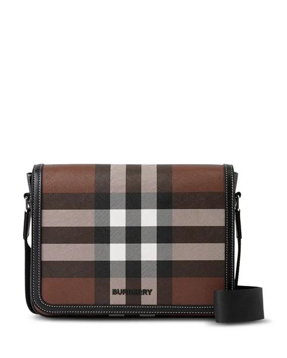Alfred Check Small Messenger Bag