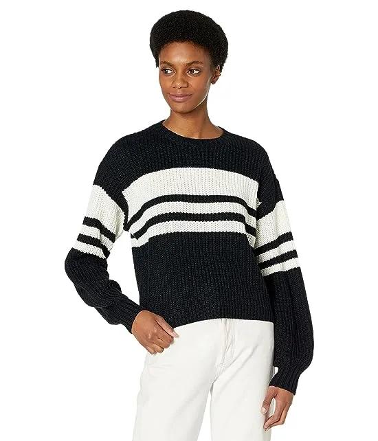 Alia Long Sleeve Stripe Sweater