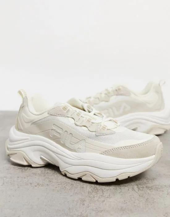 Alpha Ray Linear sneakers in off white