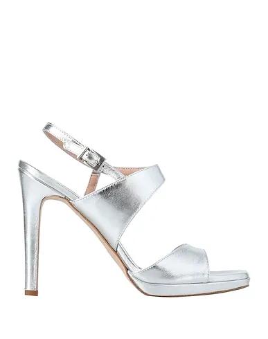 ANDREA PINTO | Silver Women‘s Sandals