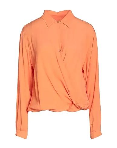 Apricot Crêpe Solid color shirts & blouses