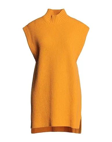 Apricot Knitted Sleeveless sweater