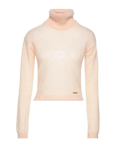 Apricot Knitted Turtleneck