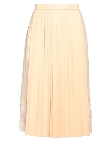 Apricot Lace Midi skirt