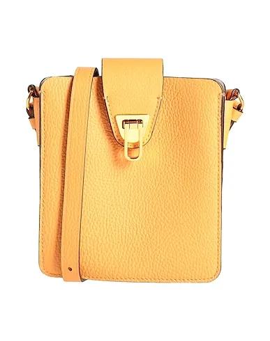 Apricot Leather Cross-body bags