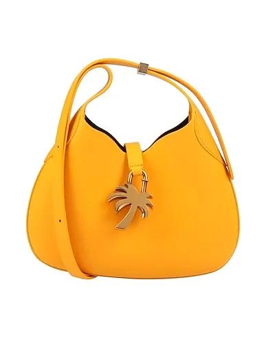 Apricot Leather Cross-body bags