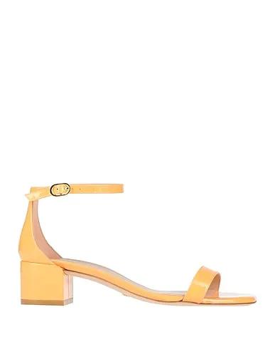 Apricot Leather Sandals