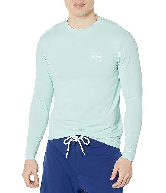 Arch Mesh Loose Fit Long Sleeve Surf Tee
