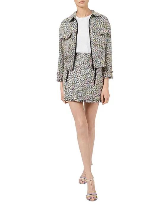 Armani Tweed Mini Skirt