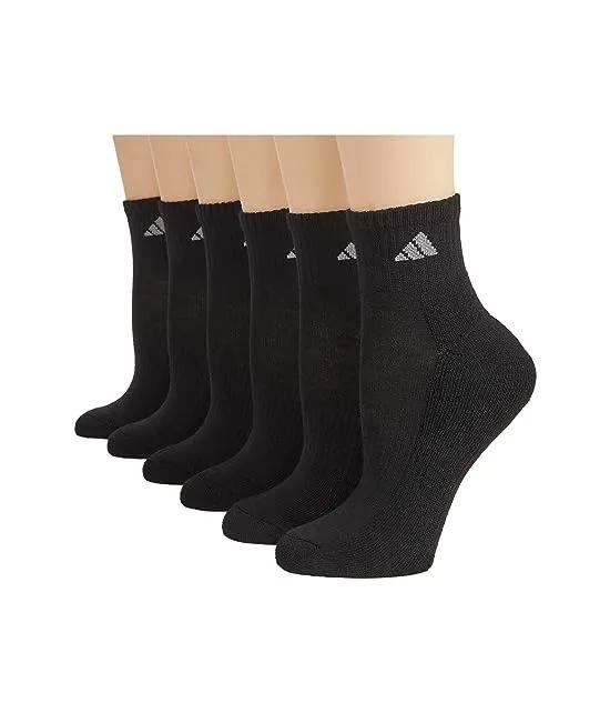 Athletic Quarter Socks 6-Pack