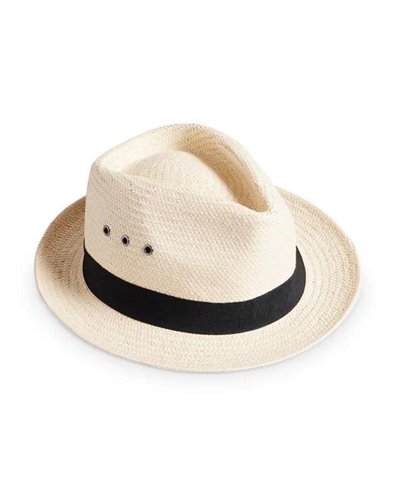 Aydinn Straw Trilby Hat