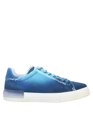 Azure Canvas Sneakers