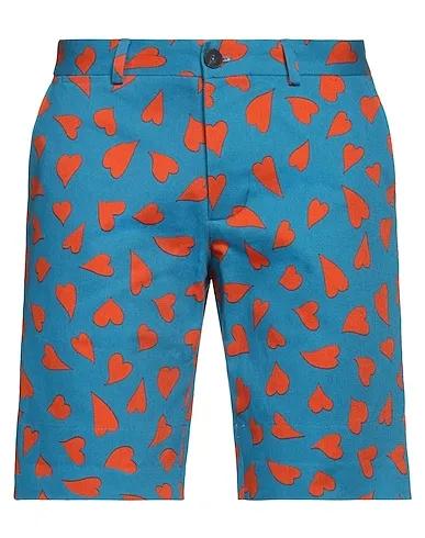 Azure Cotton twill Shorts & Bermuda