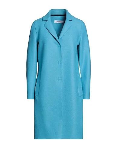 Azure Flannel Full-length jacket