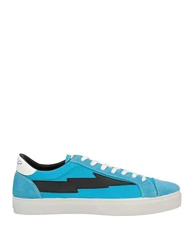 Azure Gabardine Sneakers