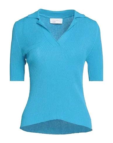 Azure Knitted Sweater