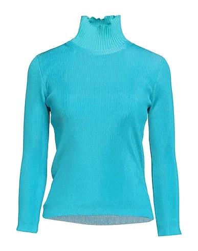 Azure Knitted Turtleneck