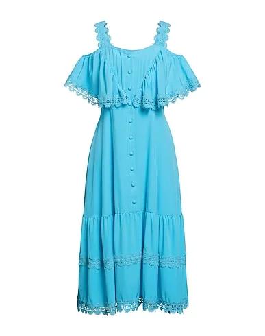 Azure Lace Midi dress
