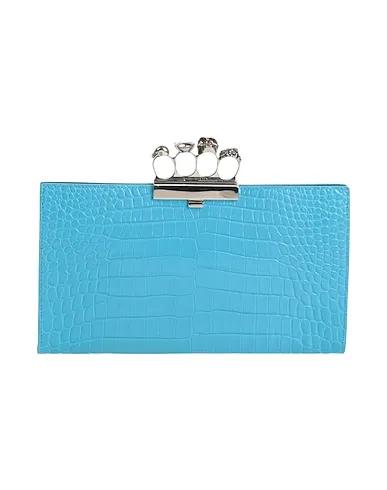 Azure Leather Handbag